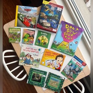 Misc. Children’s Book - Disney Cars, Franklin, Little Critters, Thomas-Kids Toys